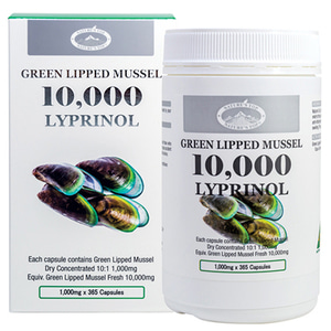 네이쳐스탑 호주 녹색입홍합 10000 365캡슐 리프리놀 복용방법 판매 가격 구입 먹는법 초록입청파란